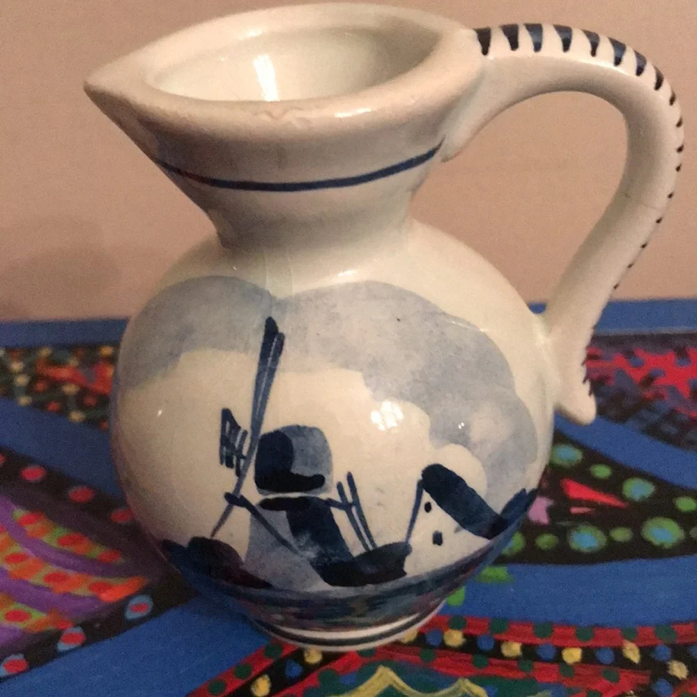 Delfts Pitcher & Plate- Mini - Picture 5 of 12